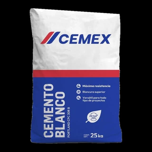 Cemento Blanco Tolteca 25 kg
